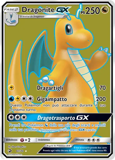 Dragonite GX — Trionfo Dei Draghi