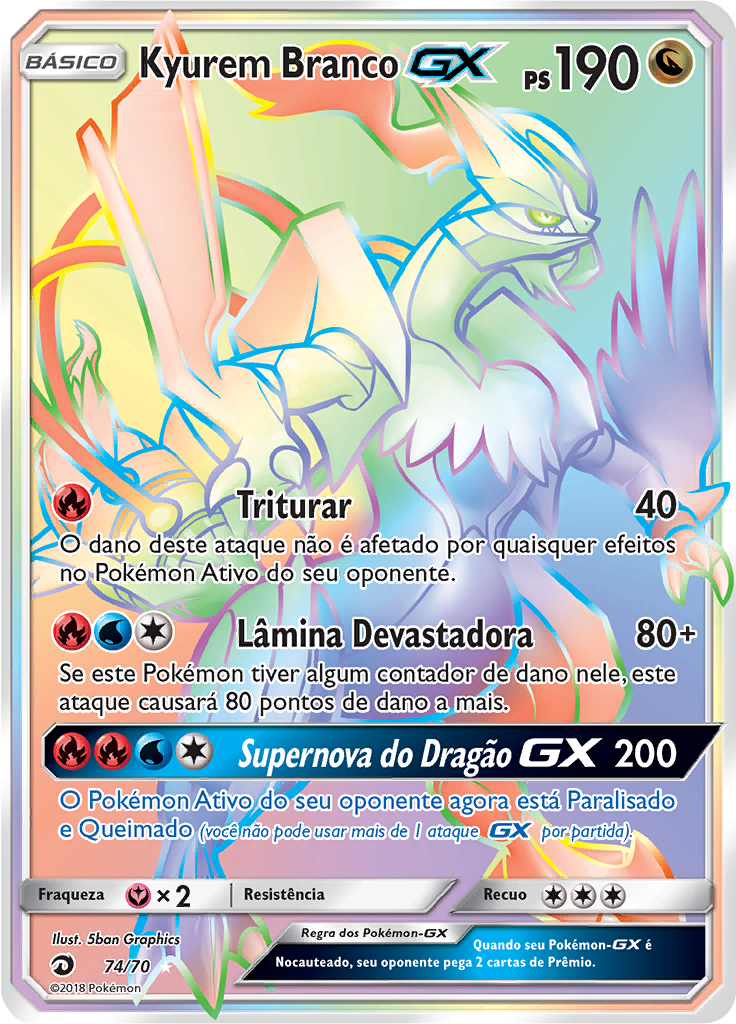 Kyurem Branco GX