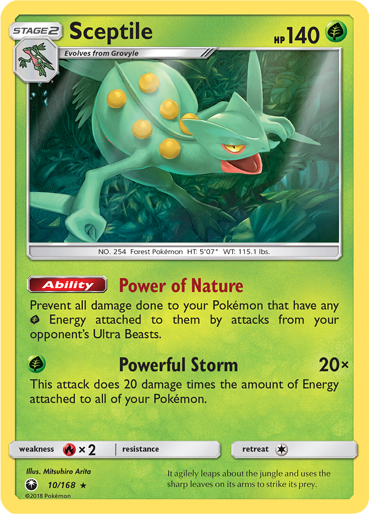 Sceptile (Reverse Holo)
