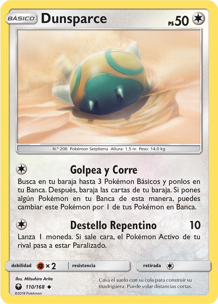 Dunsparce (Reverse Holo)