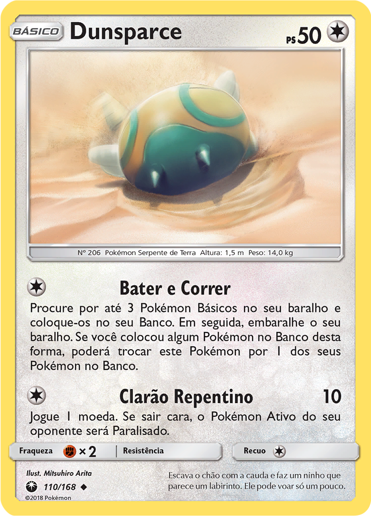 Dunsparce (Reverse Holo)