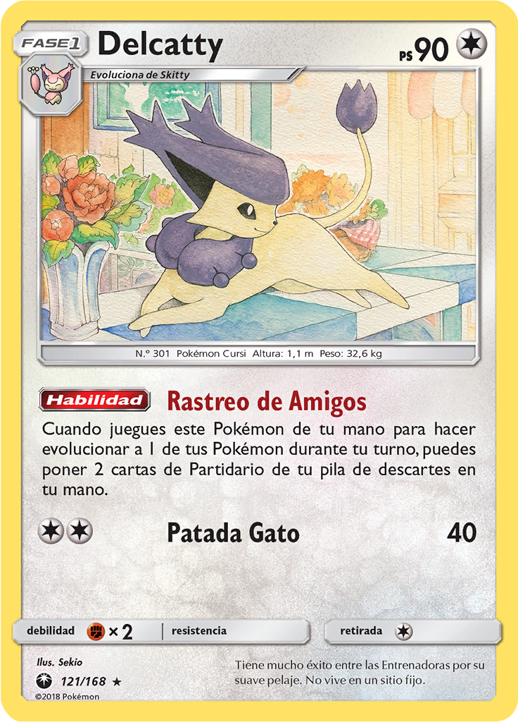 Delcatty (Reverse Holo)