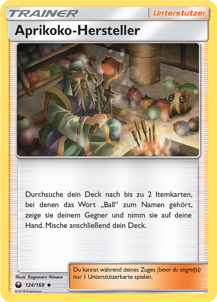 Aprikoko-Hersteller (Reverse Holo)