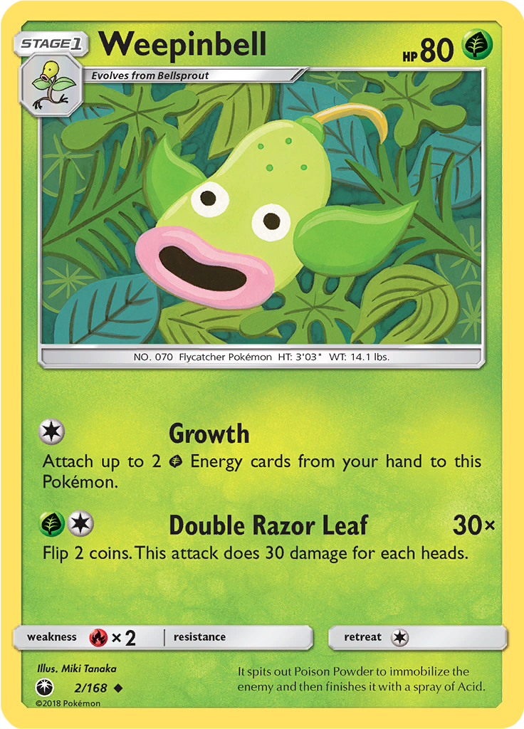 Weepinbell (Reverse Holo)