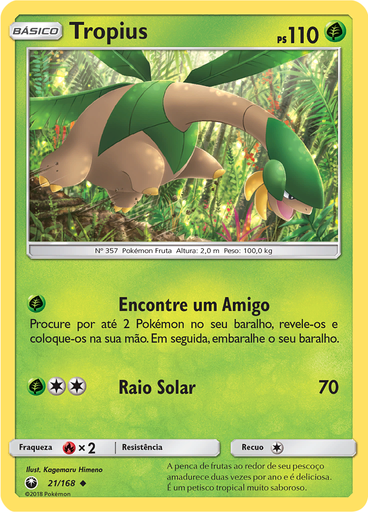 Tropius (Reverse Holo)