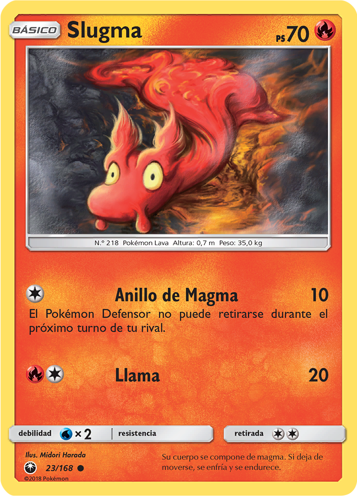 Slugma (Reverse Holo)
