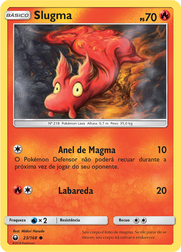 Slugma (Reverse Holo)