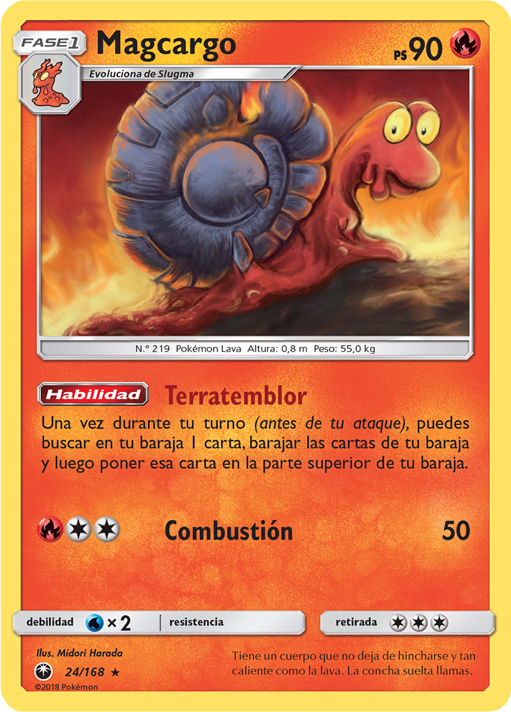 Magcargo (Reverse Holo)