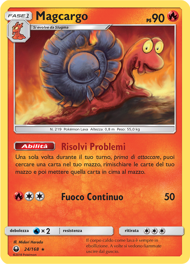 Magcargo (Reverse Holo)