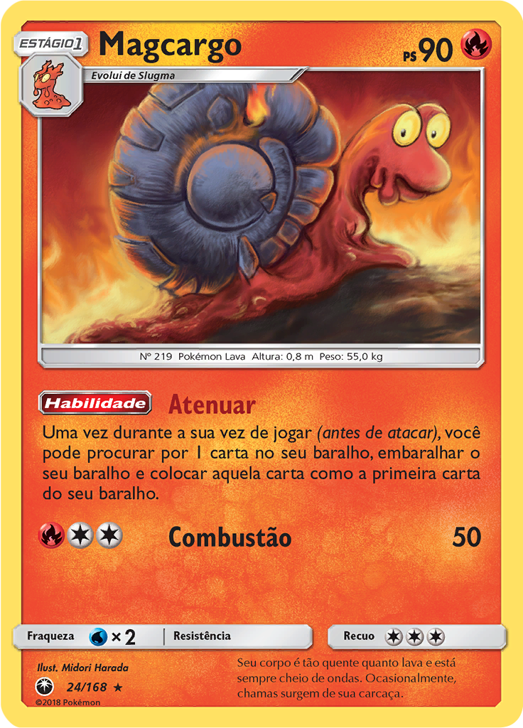 Magcargo (Reverse Holo)
