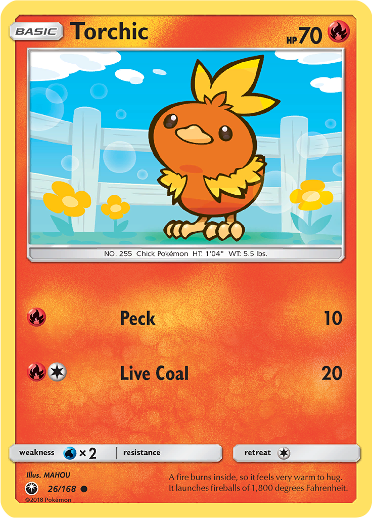 Torchic (Reverse Holo)