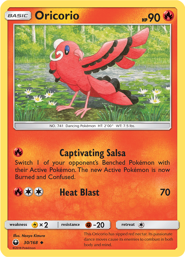 Oricorio (Reverse Holo)