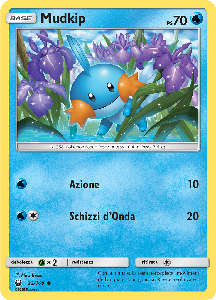 Mudkip (Reverse Holo)