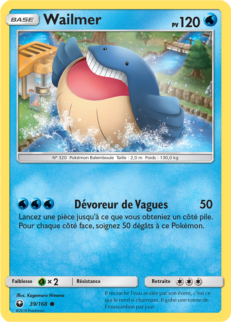 Wailmer (Reverse Holo)