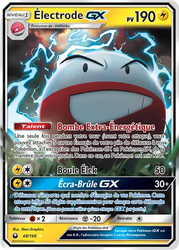 Électrode GX