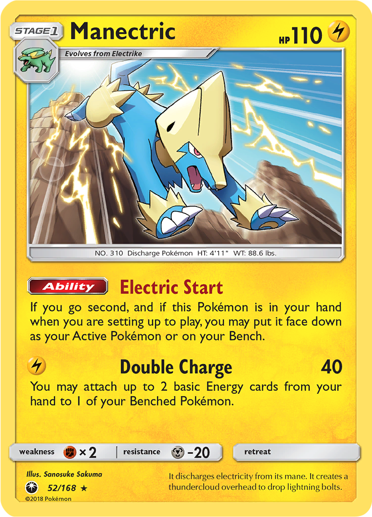 Manectric (Reverse Holo)