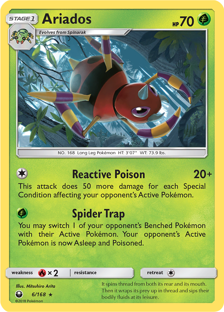 Ariados (Reverse Holo)