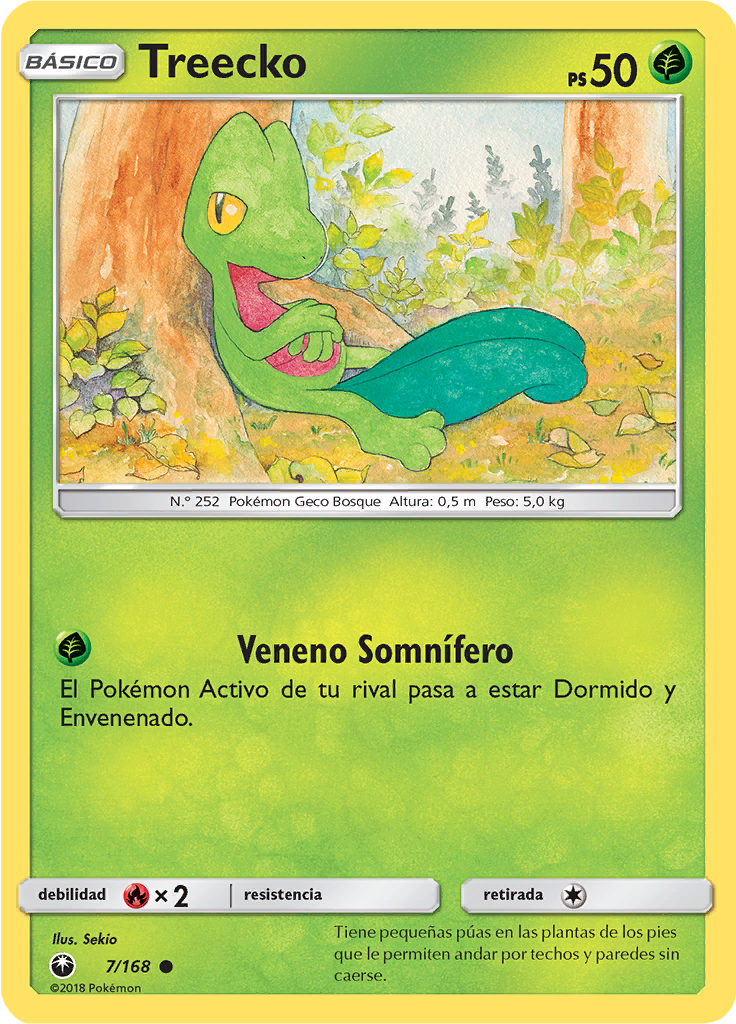 Treecko (Reverse Holo)