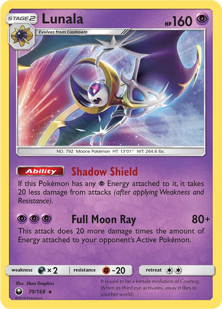 Lunala (Reverse Holo)