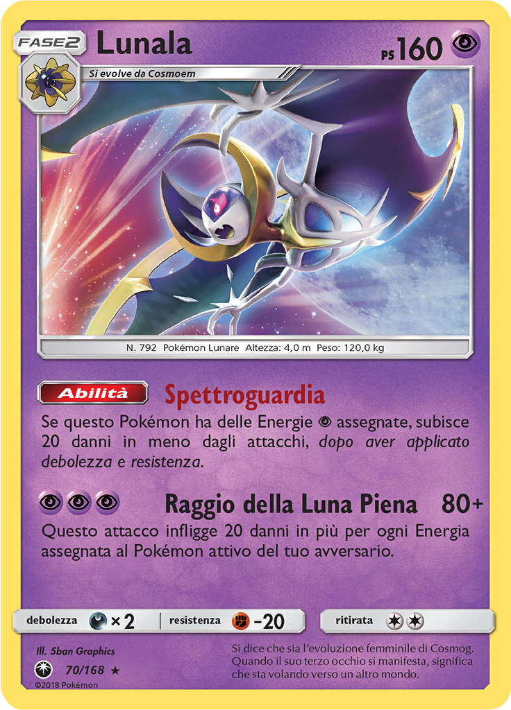 Lunala (Reverse Holo)