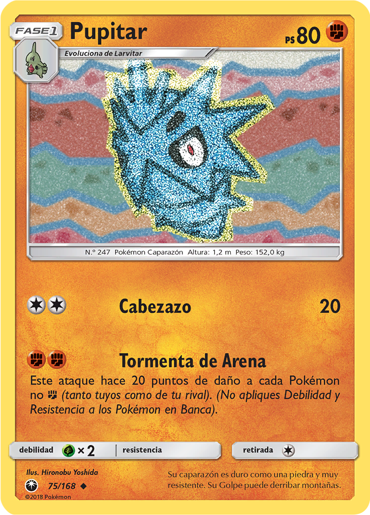 Pupitar (Reverse Holo)