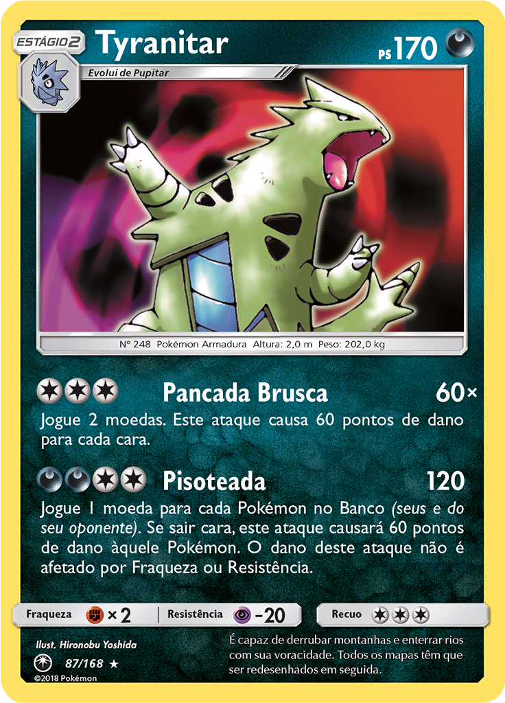 Tyranitar (Reverse Holo)