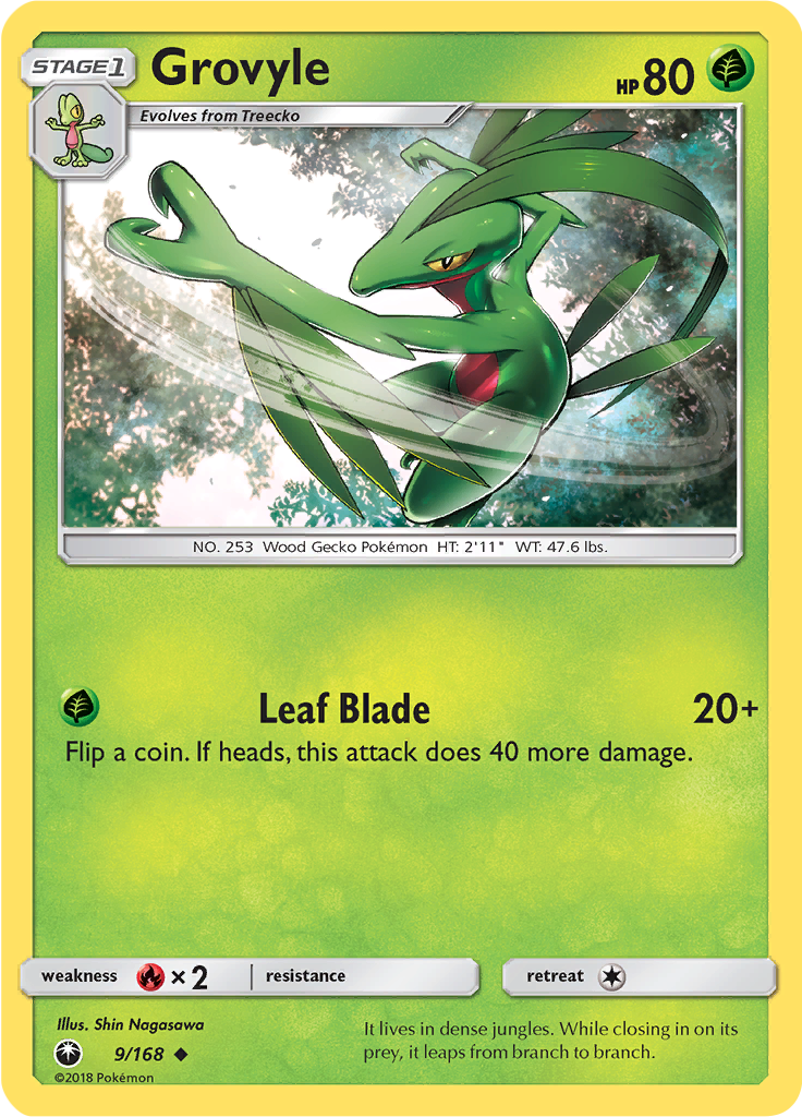 Grovyle (Reverse Holo)