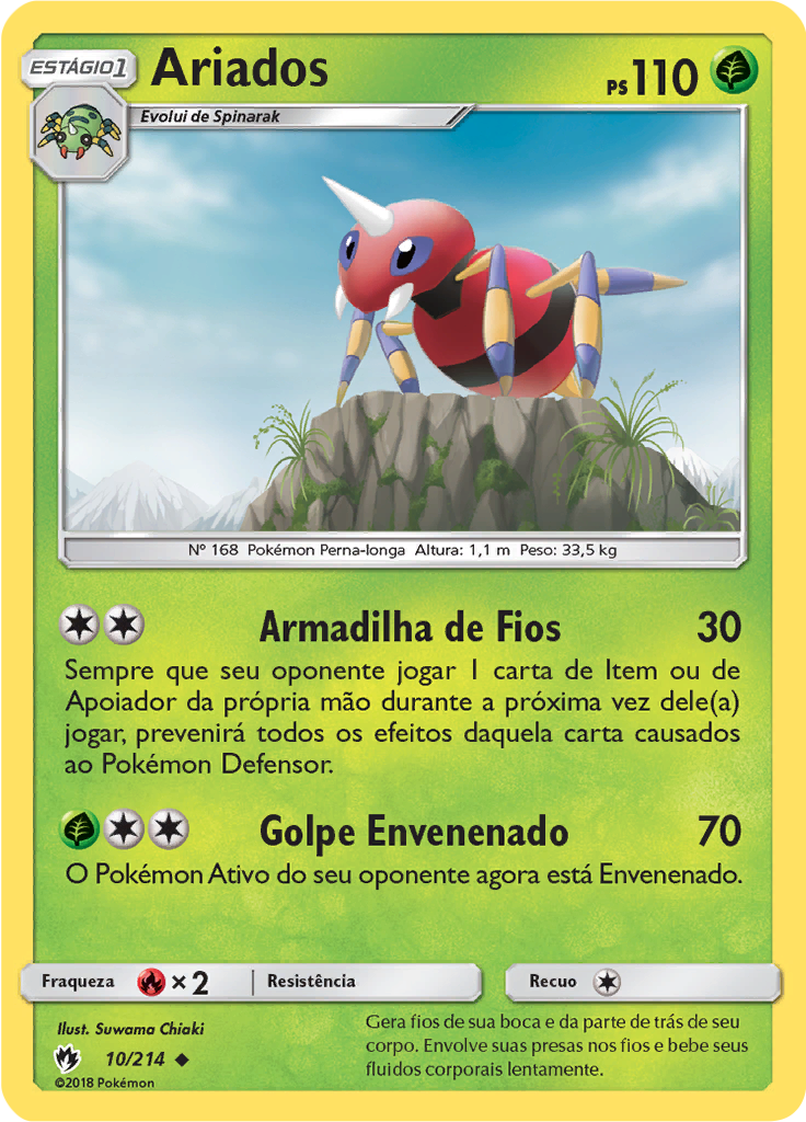 Ariados (Reverse Holo)