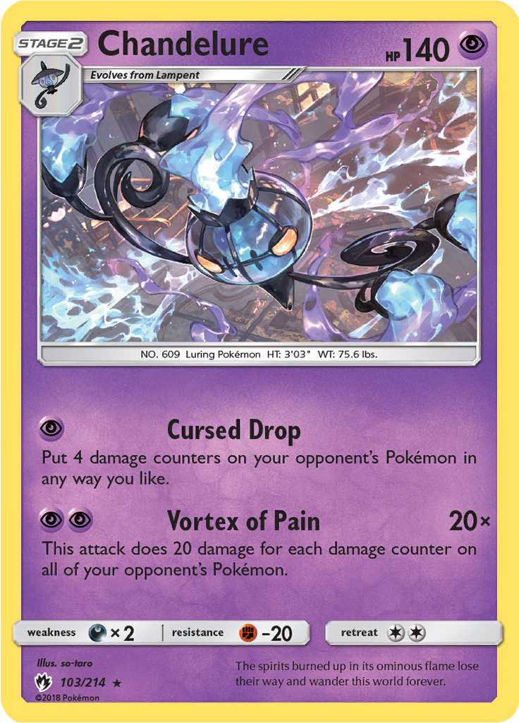 Chandelure (Reverse Holo)