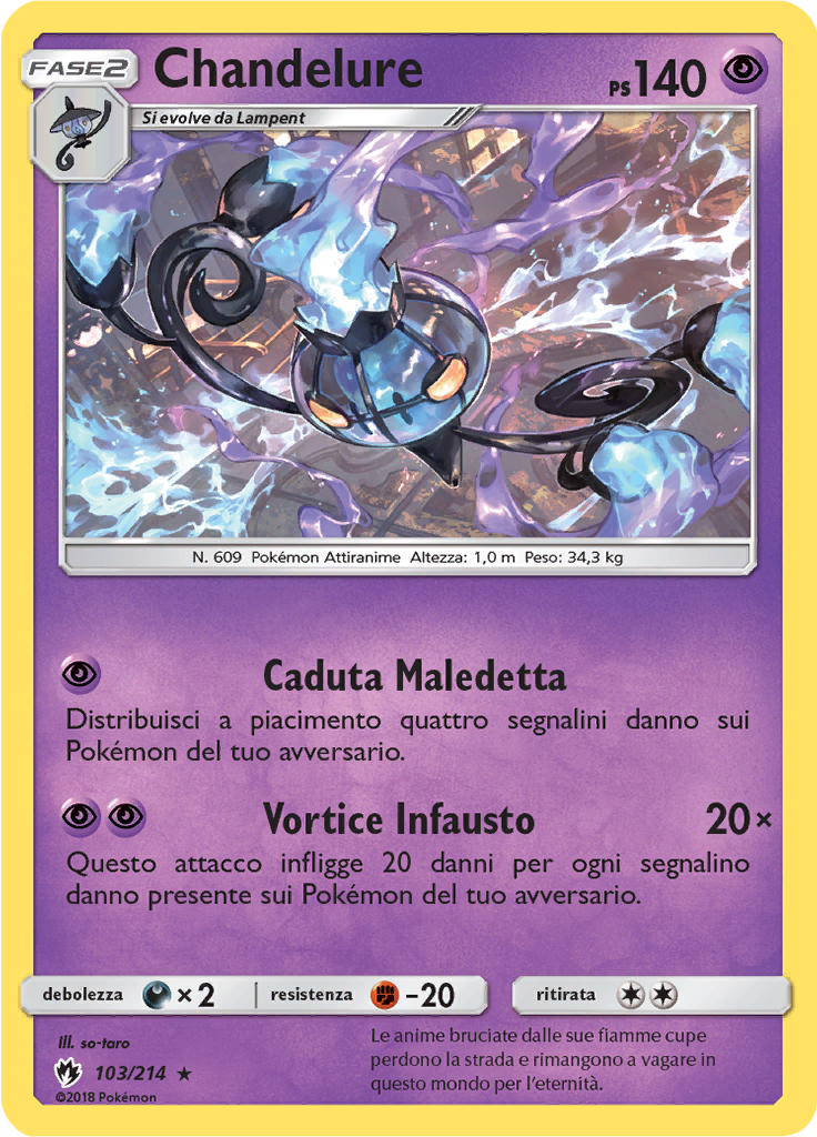 Chandelure (Reverse Holo)