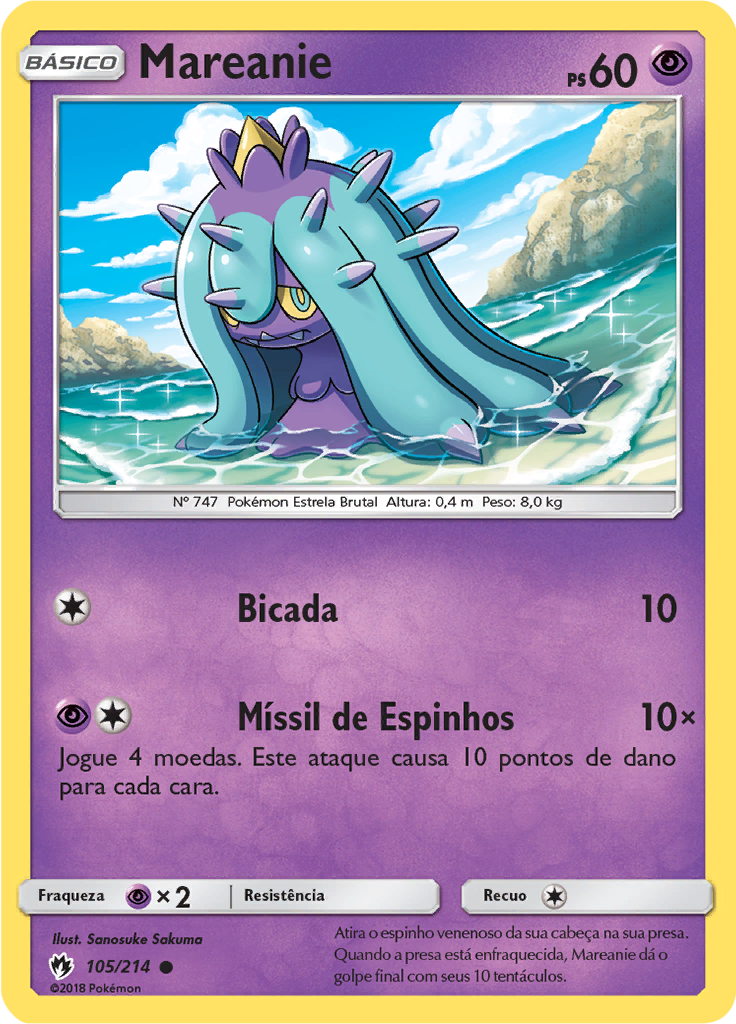 Mareanie (Reverse Holo)