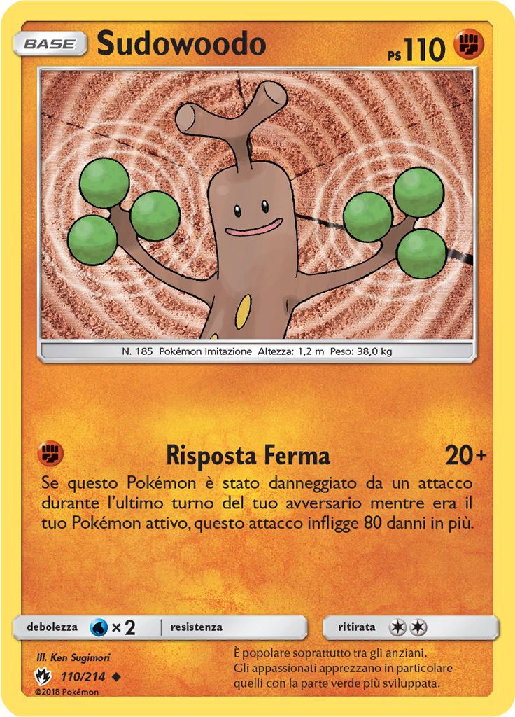 Sudowoodo (Reverse Holo)