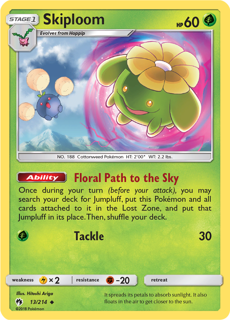 Skiploom (Reverse Holo)