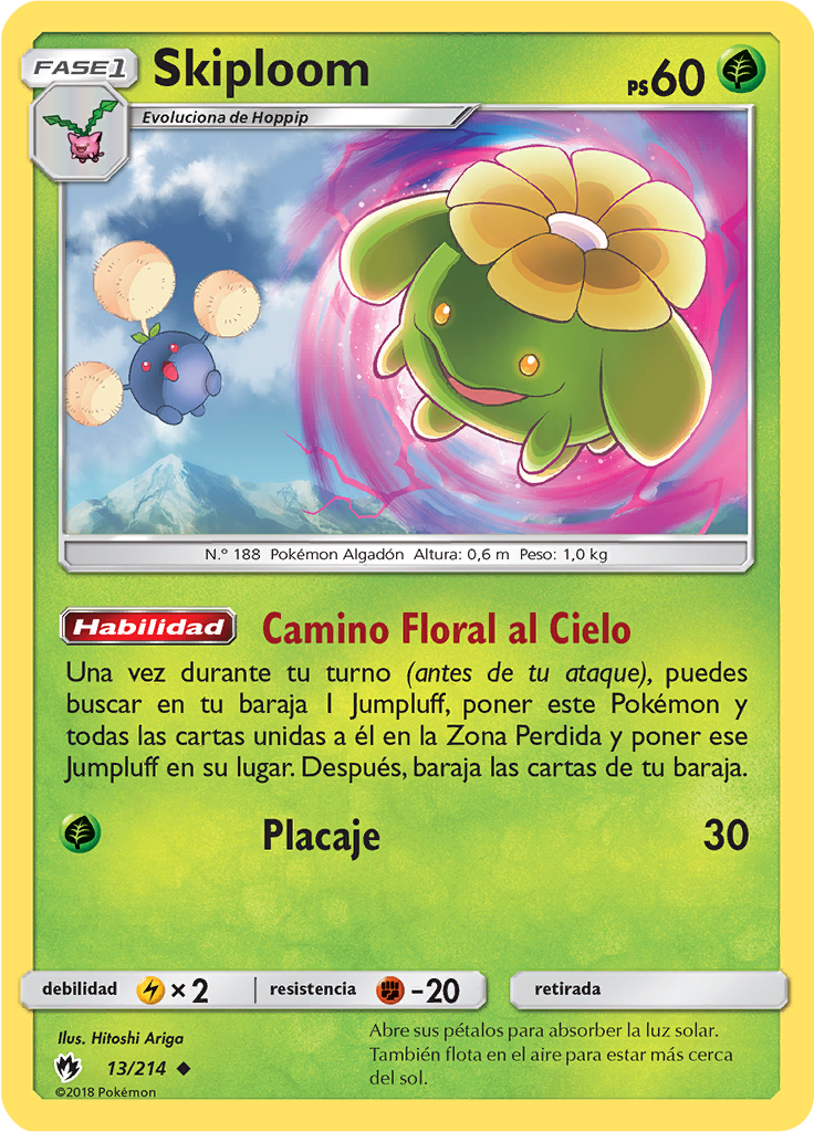 Skiploom (Reverse Holo)