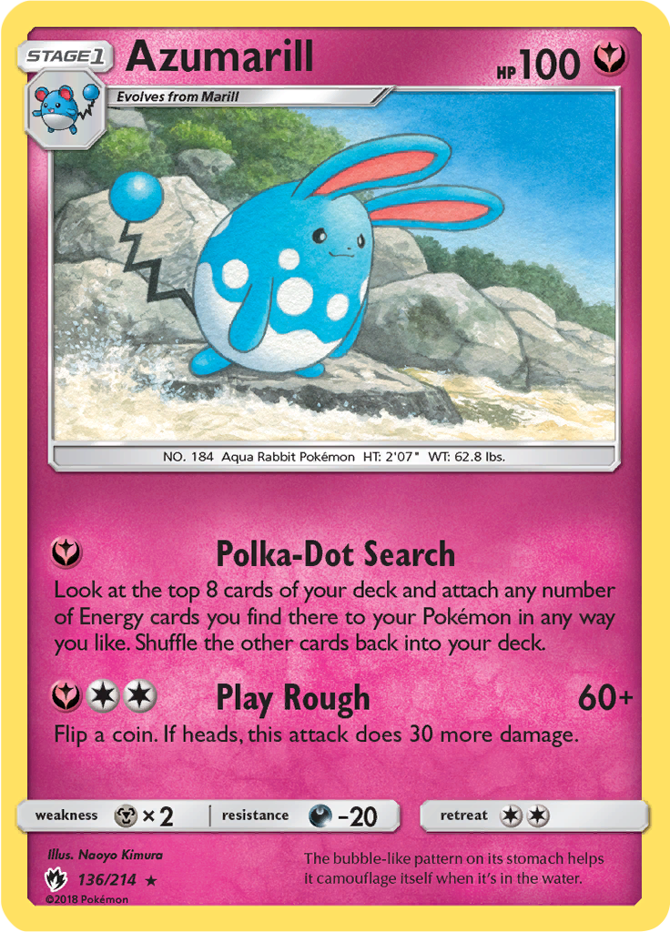 Azumarill (Reverse Holo)
