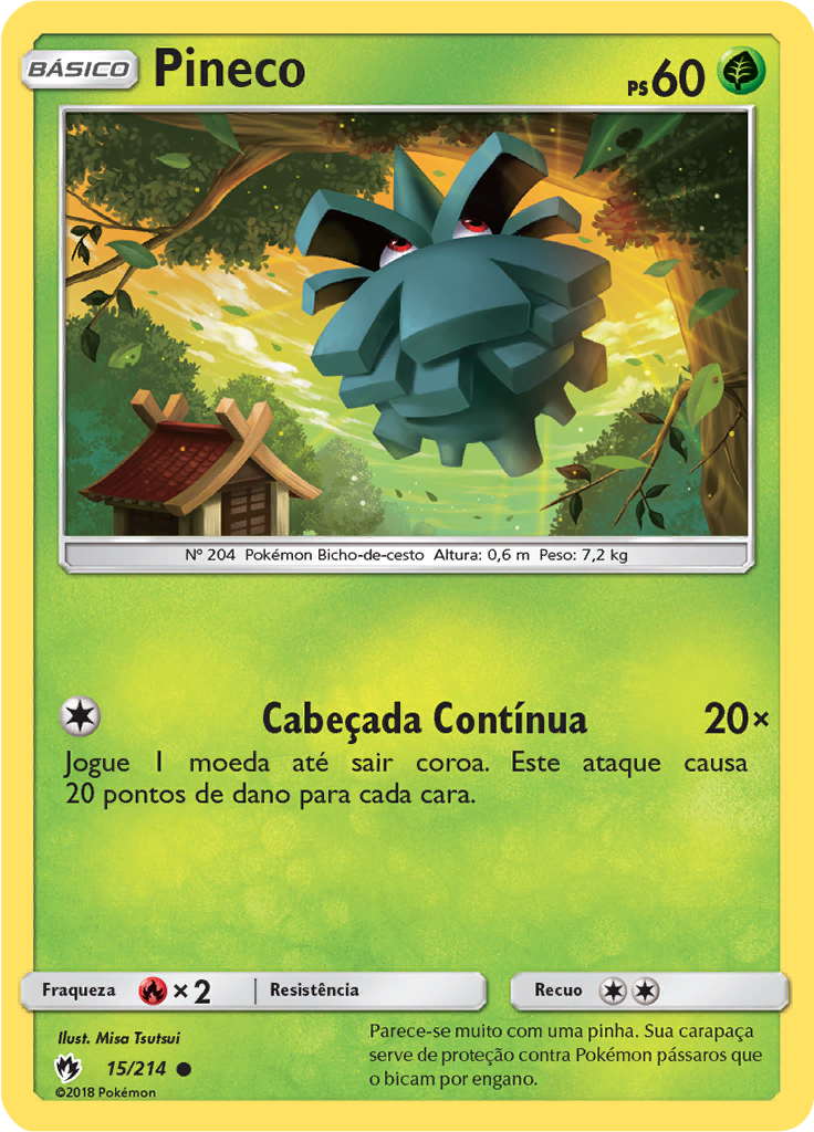 Pineco (Reverse Holo)