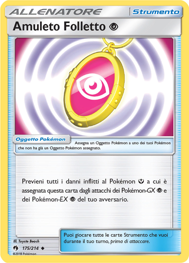Amuleto Folletto Psychic (Reverse Holo)