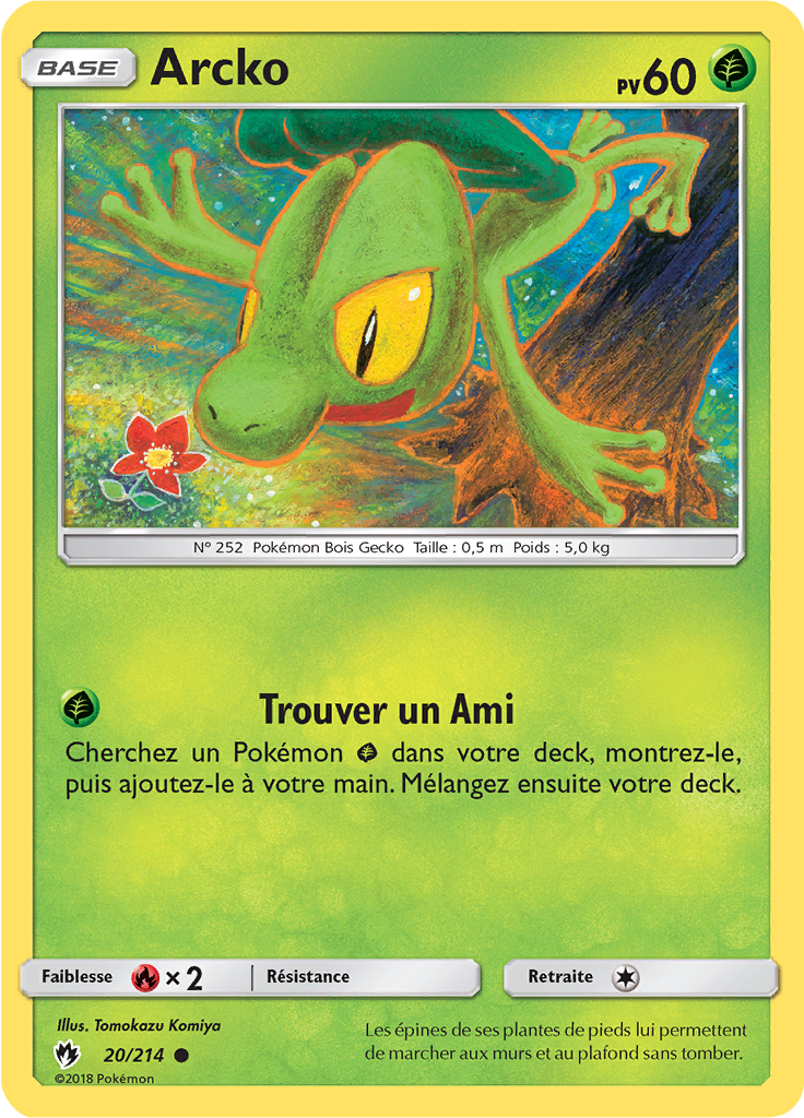 Arcko (Reverse Holo)