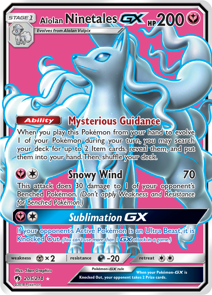 Alolan Ninetales GX