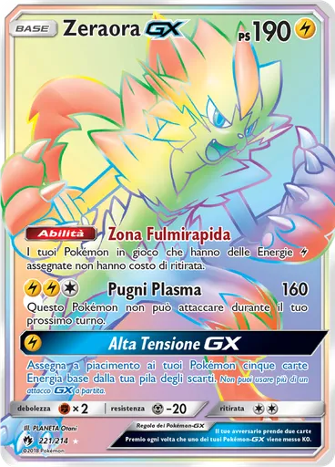 Zeraora GX — Tuoni Perduti