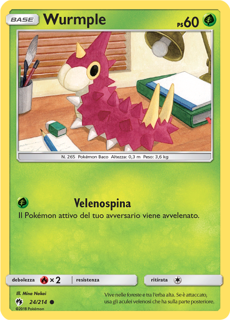 Wurmple (Reverse Holo)