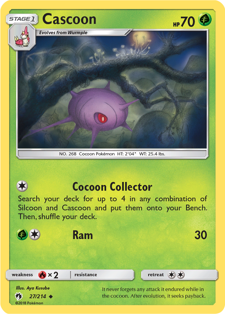 Cascoon (Reverse Holo)