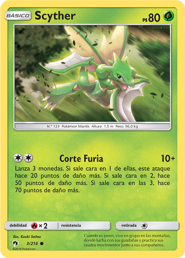 Scyther (Reverse Holo)