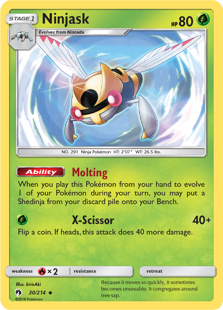 Ninjask (Reverse Holo)
