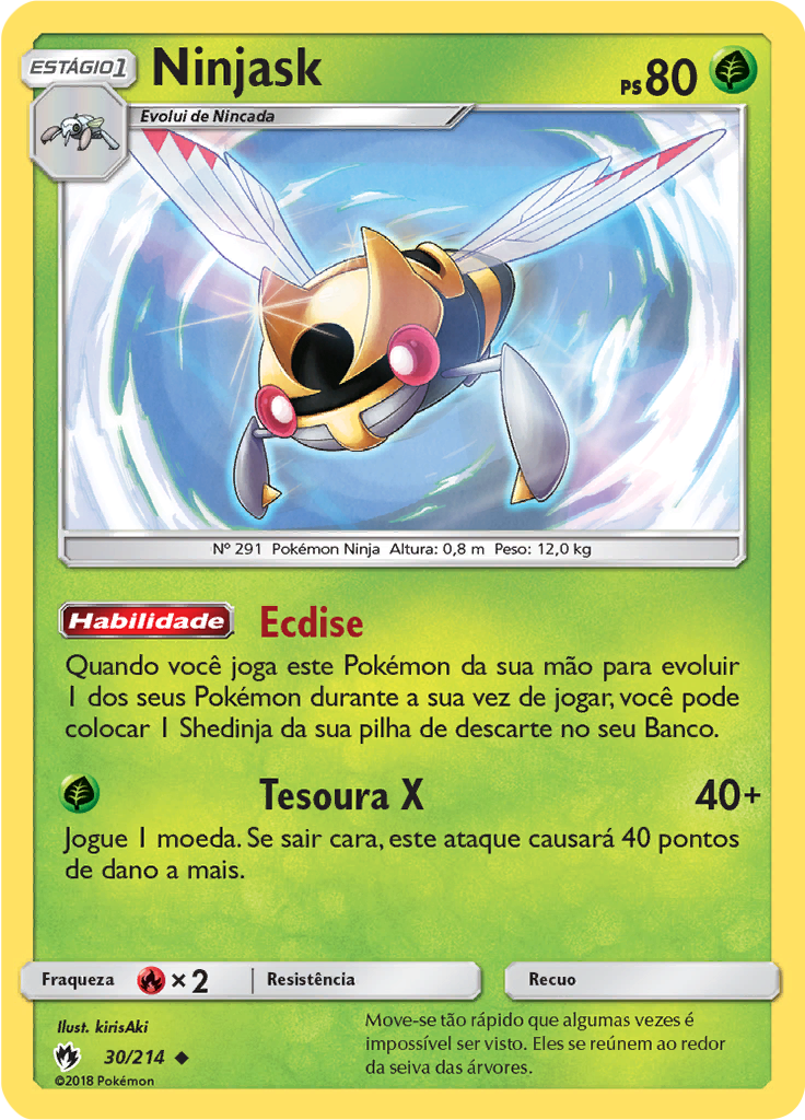 Ninjask (Reverse Holo)