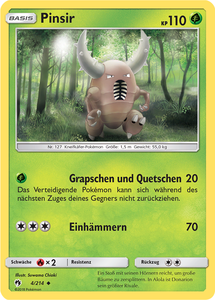 Pinsir (Reverse Holo)