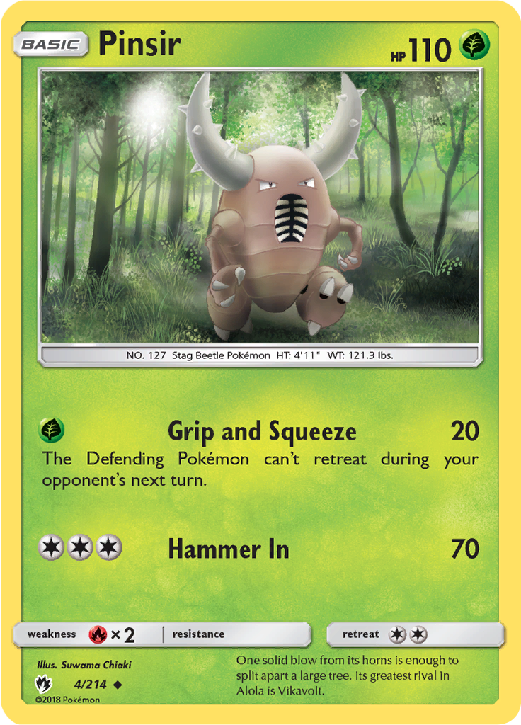 Pinsir (Reverse Holo)