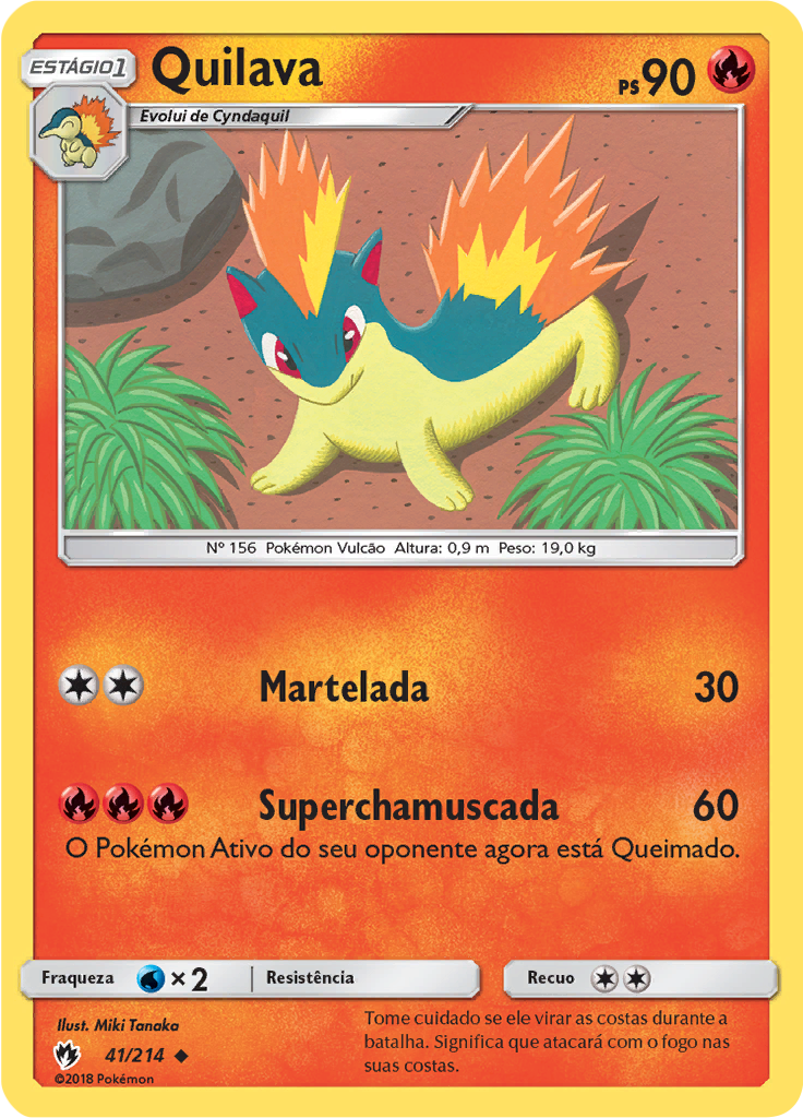 Quilava (Reverse Holo)