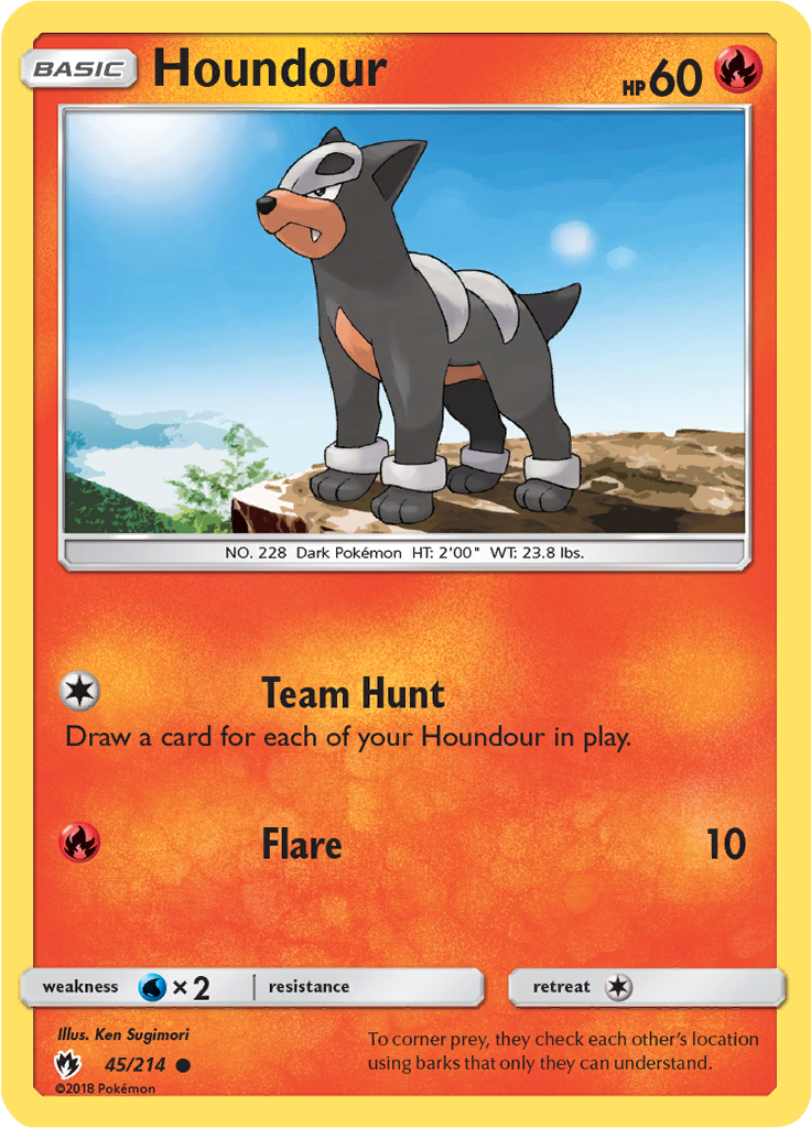 Houndour (Reverse Holo)