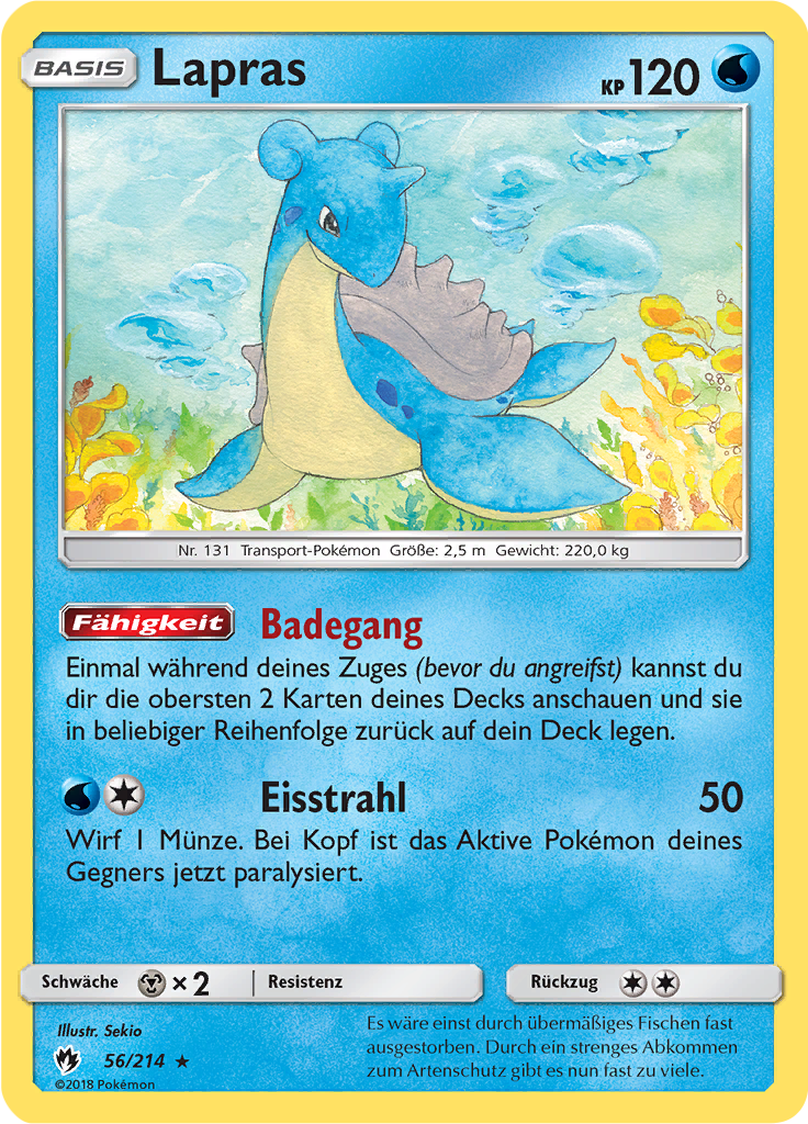 Lapras (Reverse Holo)